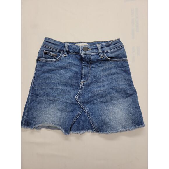 DL1961 Other - Girl's DL1961 Jenny Denim Skirt Blue Rose Kids Children's Size 8